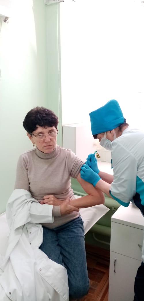 Вакцинация от гриппа сотрудников ГБУЗ «Тамбовский областной кожно-венерологический клинический диспансер» завершена!