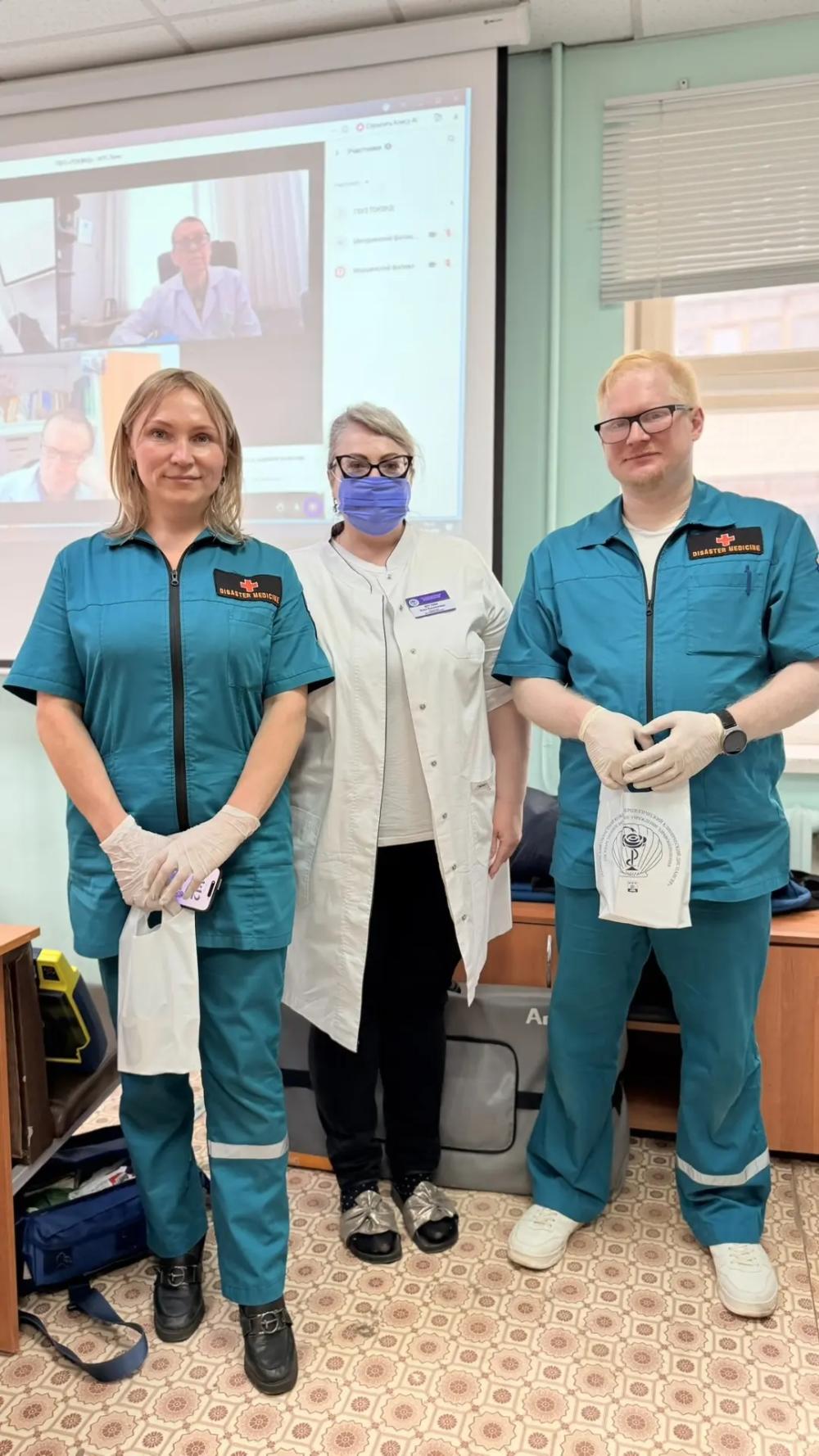 Мастер класс по первой помощи: сотрудники диспансера отработали навыки спасения жизни