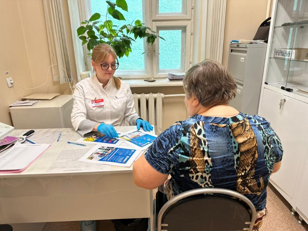 Профилактическая акция в Тамбовском доме интернате: двойной фокус на здоровье пожилых